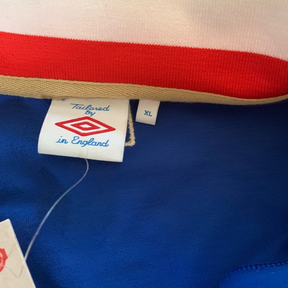 SOLD - NWT Umbro Off Field Half Zip Italian Jacket - Picture 4 of 8